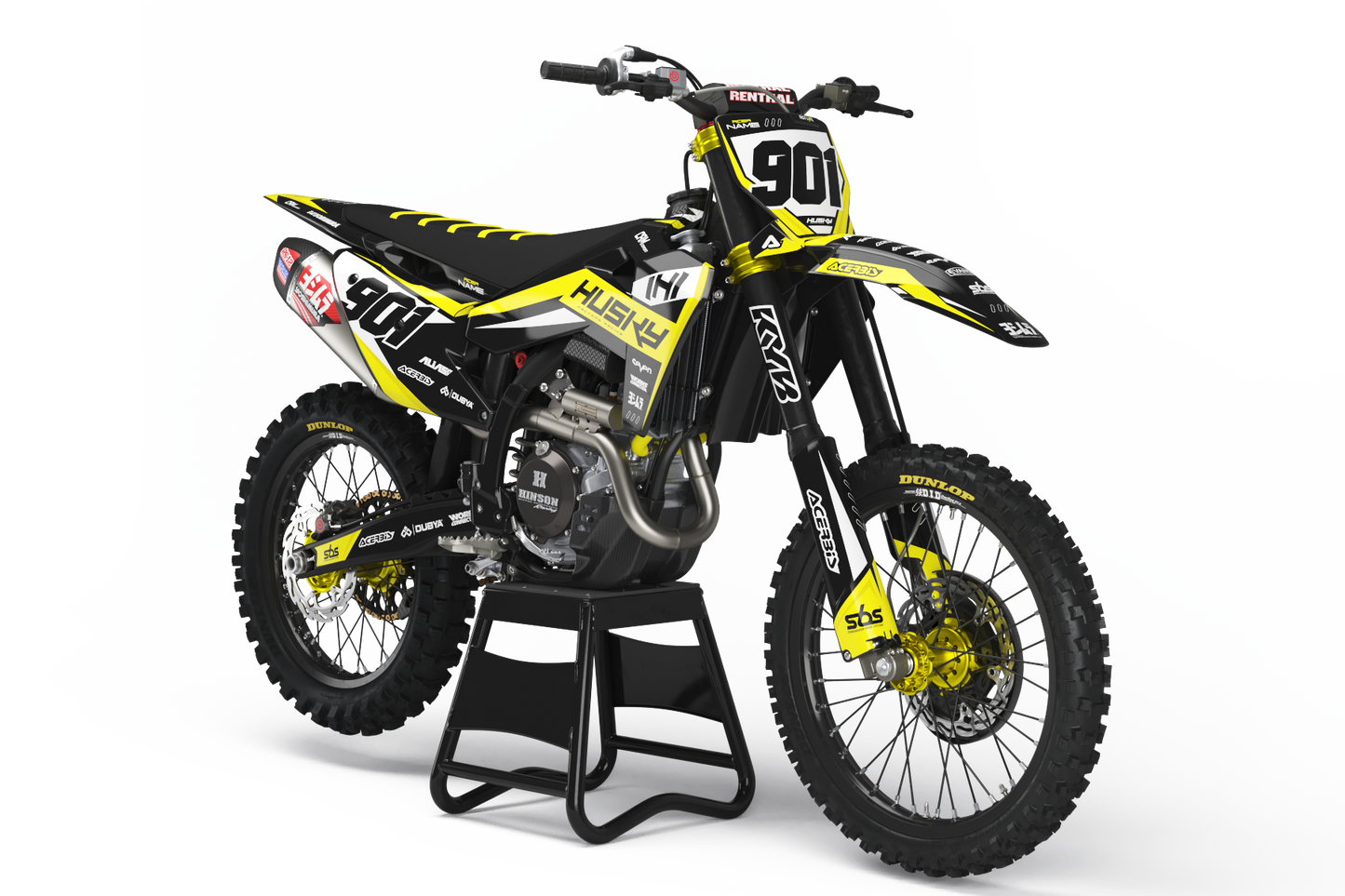 Husqvarna Kingston Graphics Kit - TC50 TC65 TC85 701 TC FC FS 125+