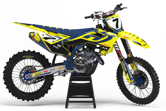 Husqvarna Kiruna Graphics Kit - TC50 TC65 TC85 701 TC FC FS 125+