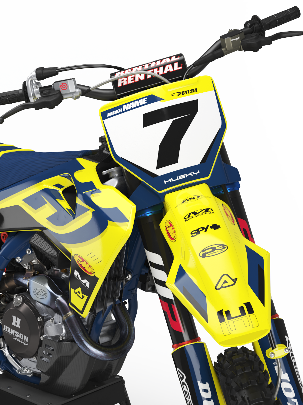 Husqvarna Kiruna Graphics Kit - TC50 TC65 TC85 701 TC FC FS 125+