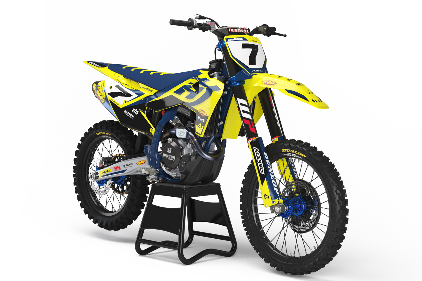 Husqvarna Kiruna Graphics Kit - TC50 TC65 TC85 701 TC FC FS 125+