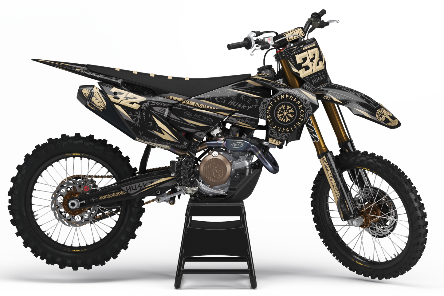 Husqvarna Midgard Graphics Kit - TC50 TC65 TC85 701 TC FC FS 125+