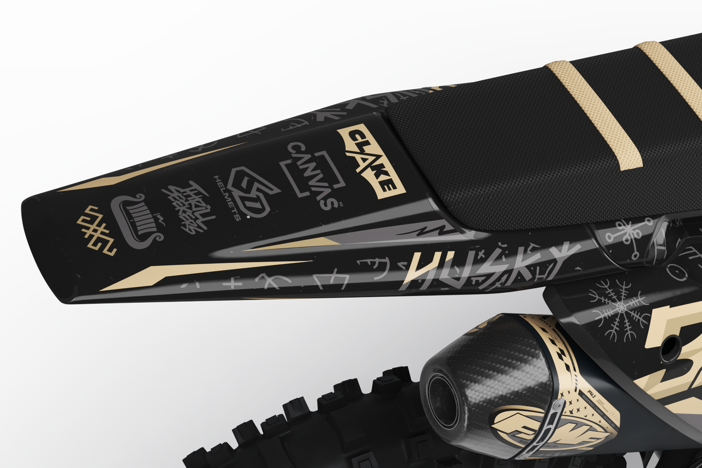 Husqvarna Midgard Graphics Kit - TC50 TC65 TC85 701 TC FC FS 125+