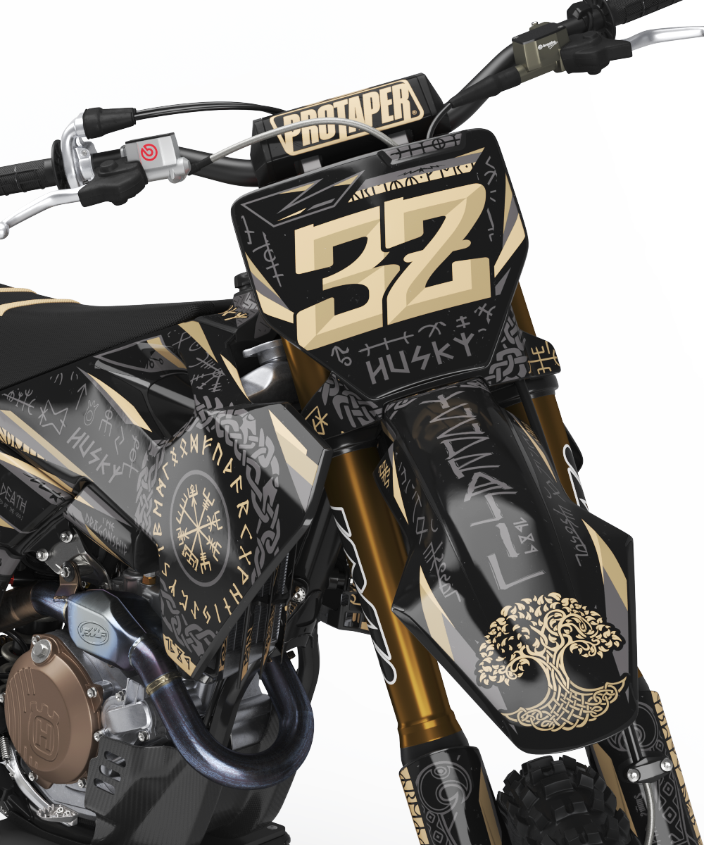 Husqvarna Midgard Graphics Kit - TC50 TC65 TC85 701 TC FC FS 125+