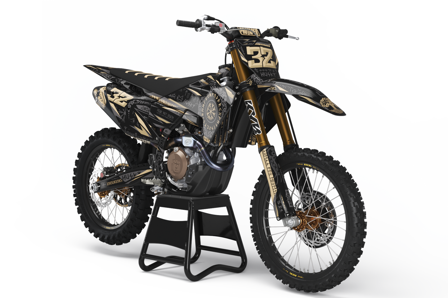 Husqvarna Midgard Graphics Kit - TC50 TC65 TC85 701 TC FC FS 125+