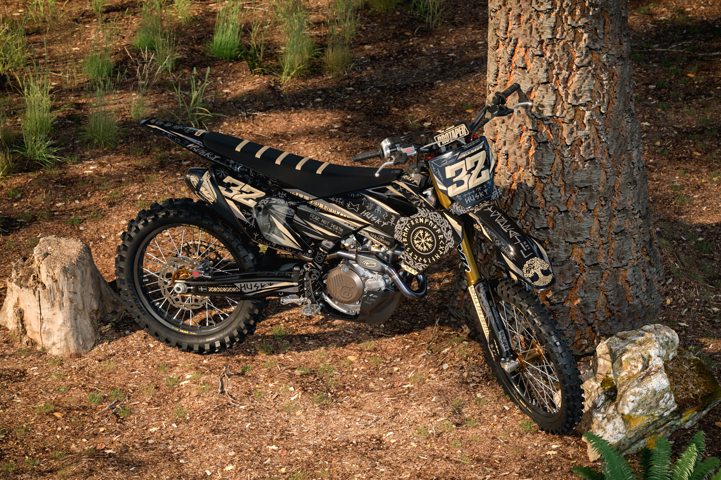 Husqvarna Midgard Graphics Kit - TC50 TC65 TC85 701 TC FC FS 125+