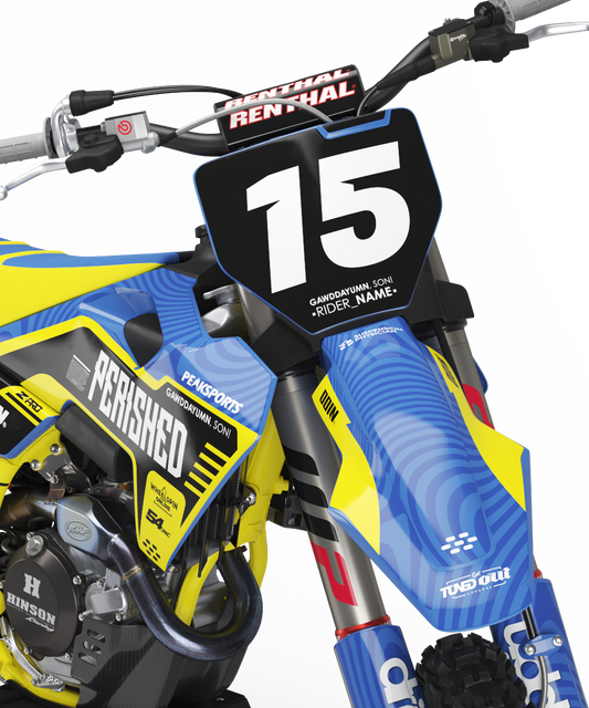 Husqvarna Perished Graphics Kit - TC50 TC65 TC85 701 TC FC FS 125+