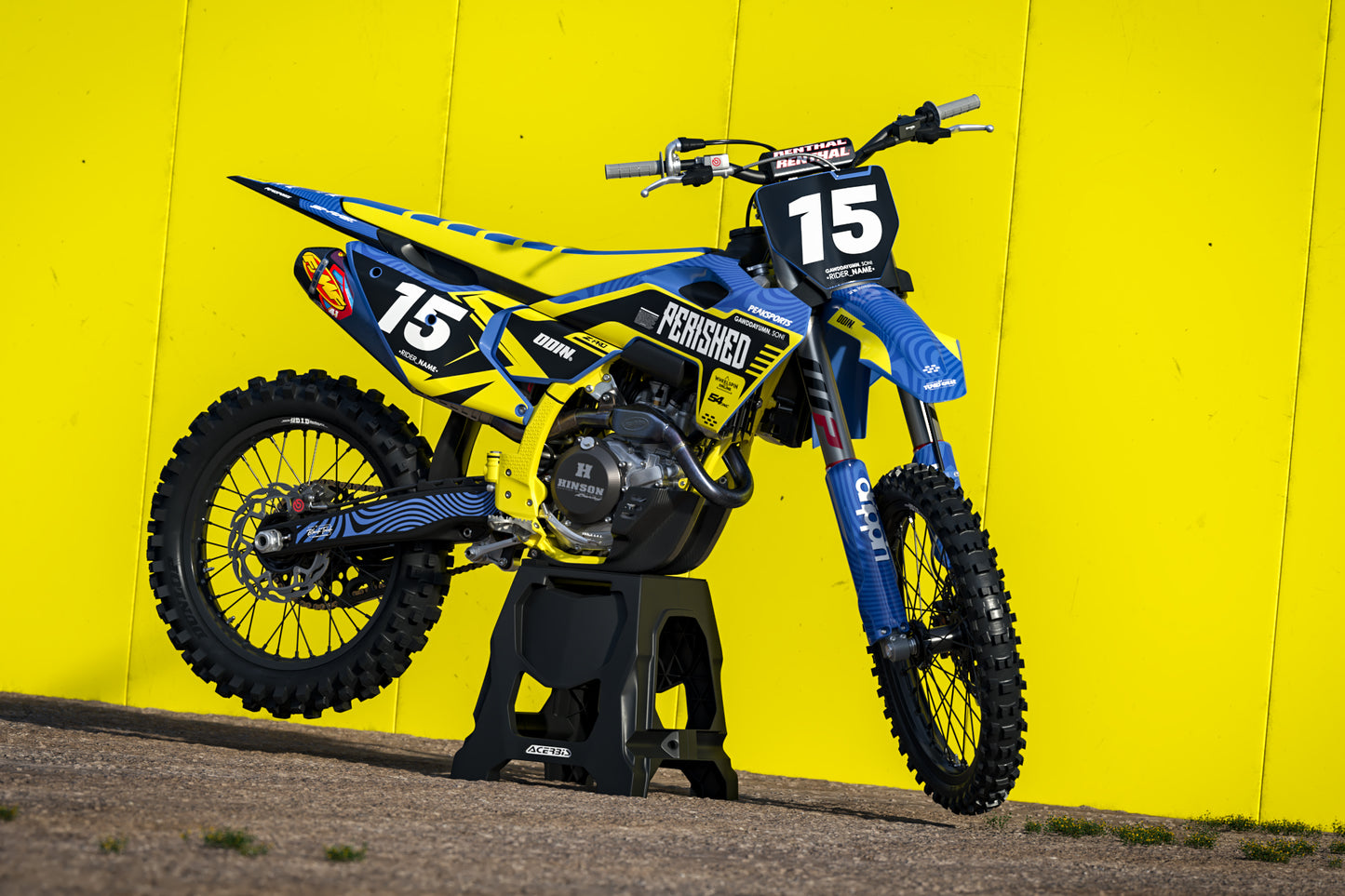 Husqvarna Perished Graphics Kit - TC50 TC65 TC85 701 TC FC FS 125+