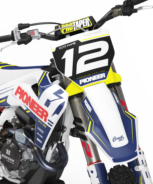 Husqvarna Pioneer Graphics Kit - TC50 TC65 TC85 701 TC FC FS 125+