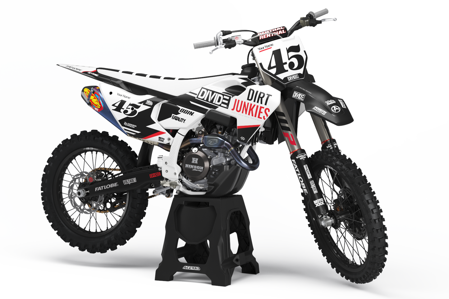 Husqvarna Punk Graphics Kit - TC50 TC65 TC85 701 TC FC FS 125+