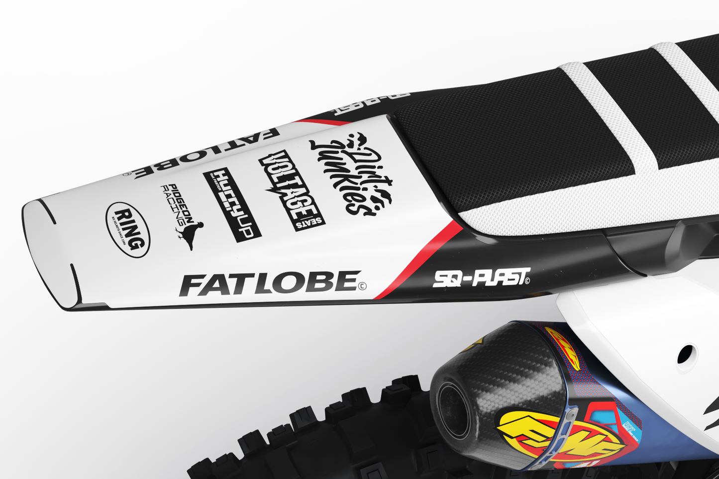 Husqvarna Punk Graphics Kit - TC50 TC65 TC85 701 TC FC FS 125+