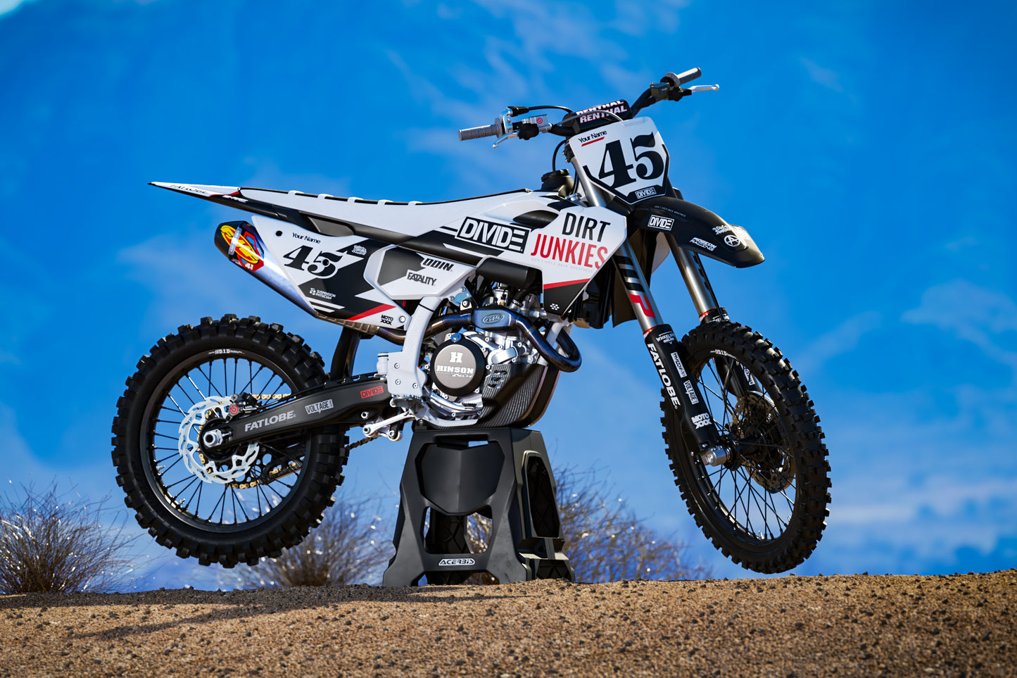 Husqvarna Punk Graphics Kit - TC50 TC65 TC85 701 TC FC FS 125+