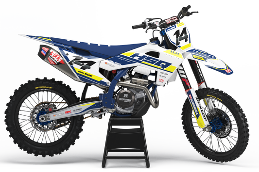 Husqvarna Stavanger Graphics Kit - TC50 TC65 TC85 701 TC FC FS 125+
