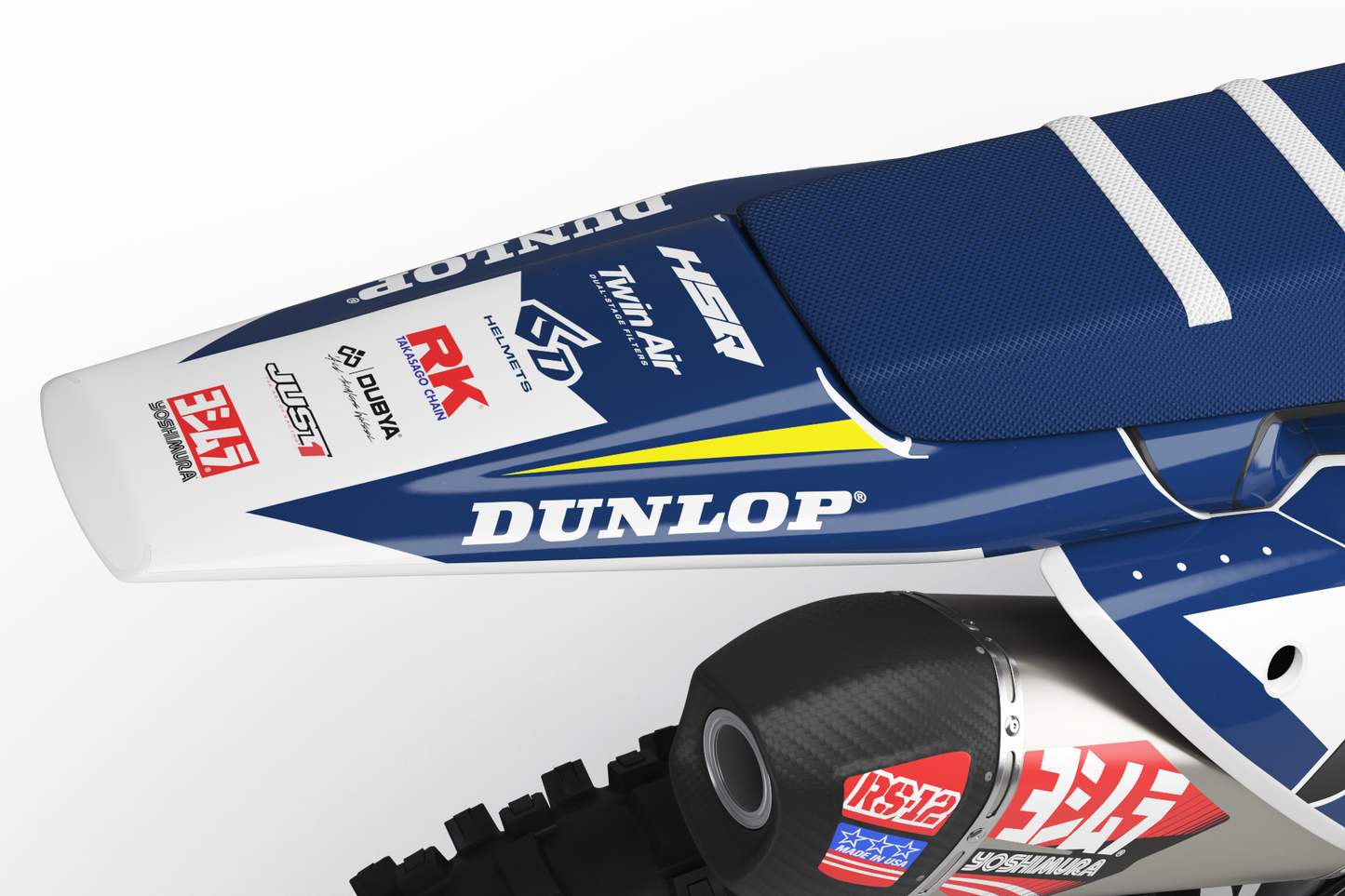 Husqvarna Stavanger Graphics Kit - TC50 TC65 TC85 701 TC FC FS 125+