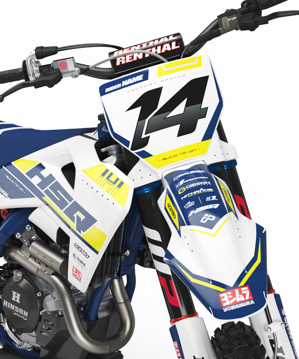 Husqvarna Stavanger Graphics Kit - TC50 TC65 TC85 701 TC FC FS 125+