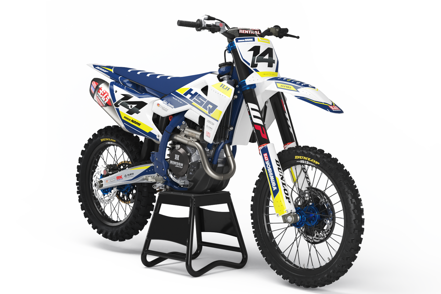 Husqvarna Stavanger Graphics Kit - TC50 TC65 TC85 701 TC FC FS 125+