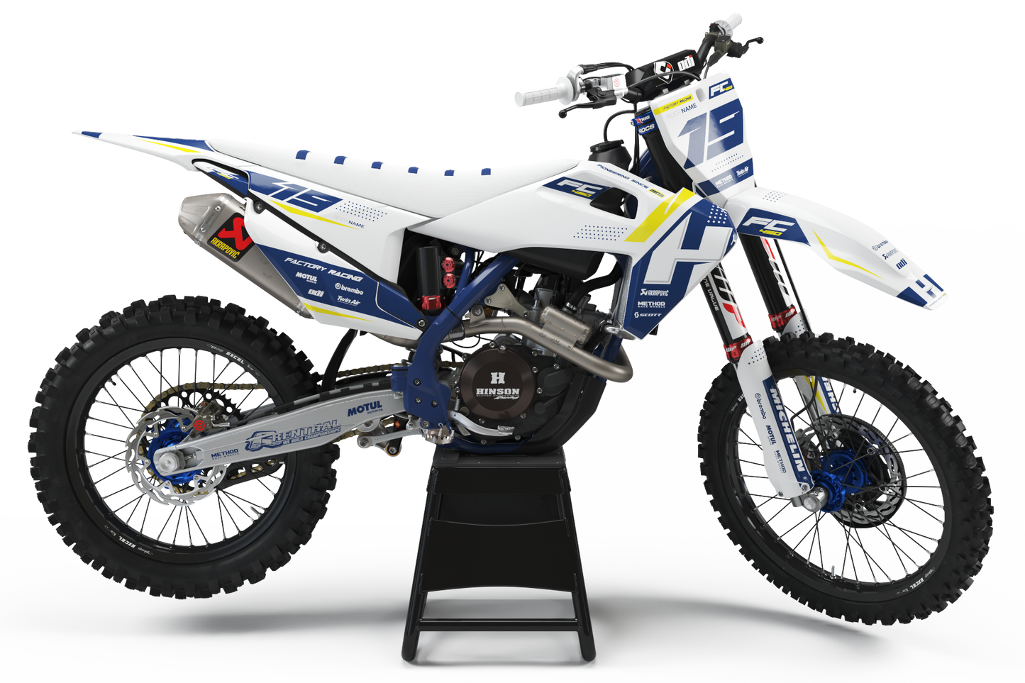 Husqvarna Stockholm Graphics Kit - TC50 TC65 TC85 701 TC FC FS 125+