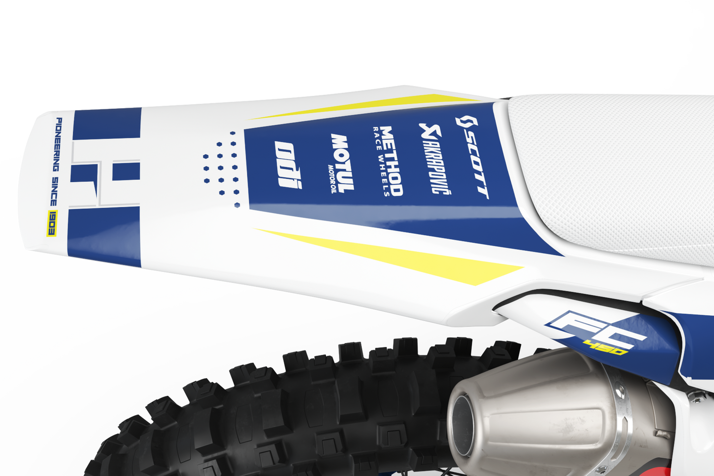 Husqvarna Stockholm Graphics Kit - TC50 TC65 TC85 701 TC FC FS 125+