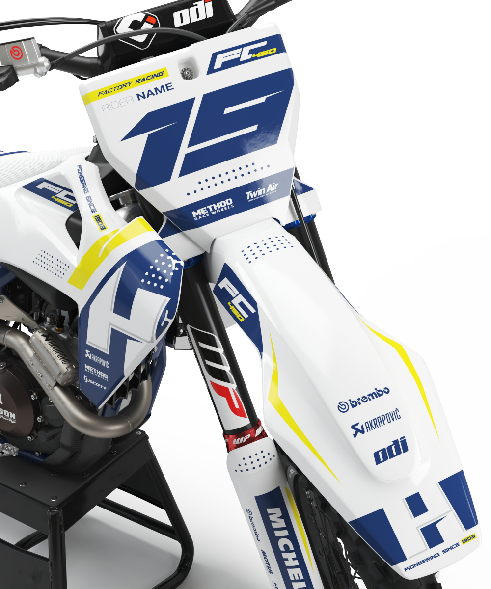 Husqvarna Stockholm Graphics Kit - TC50 TC65 TC85 701 TC FC FS 125+