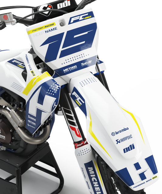 Husqvarna Stockholm Graphics Kit - TC50 TC65 TC85 701 TC FC FS 125+