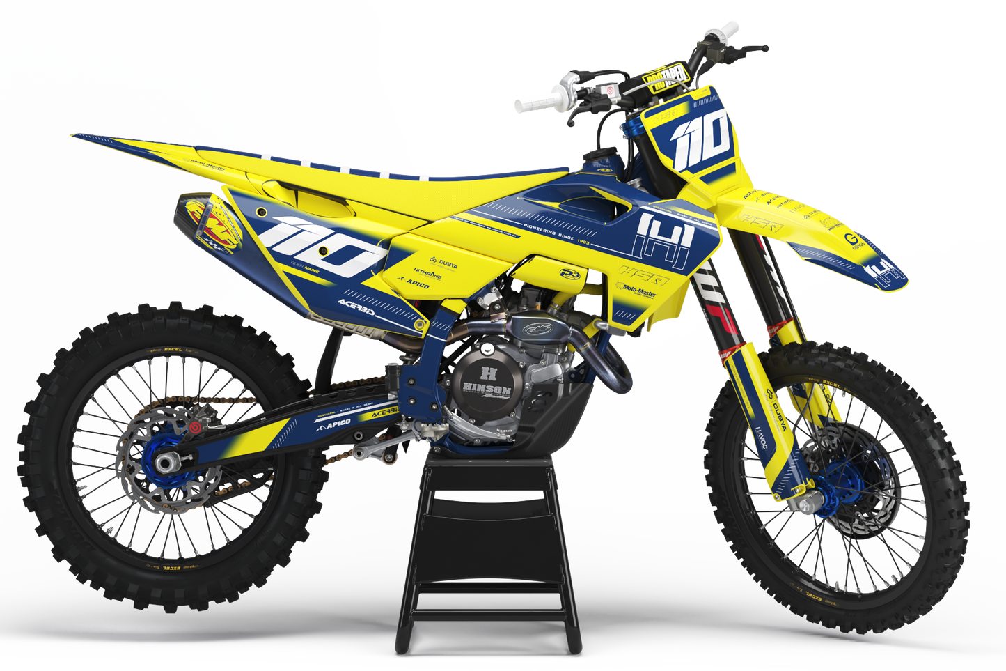 Husqvarna Toulouse Graphics Kit - TC50 TC65 TC85 701 TC FC FS 125+