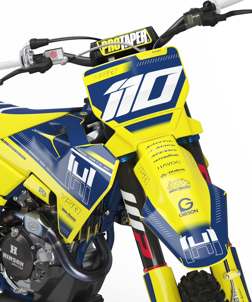 Husqvarna Toulouse Graphics Kit - TC50 TC65 TC85 701 TC FC FS 125+