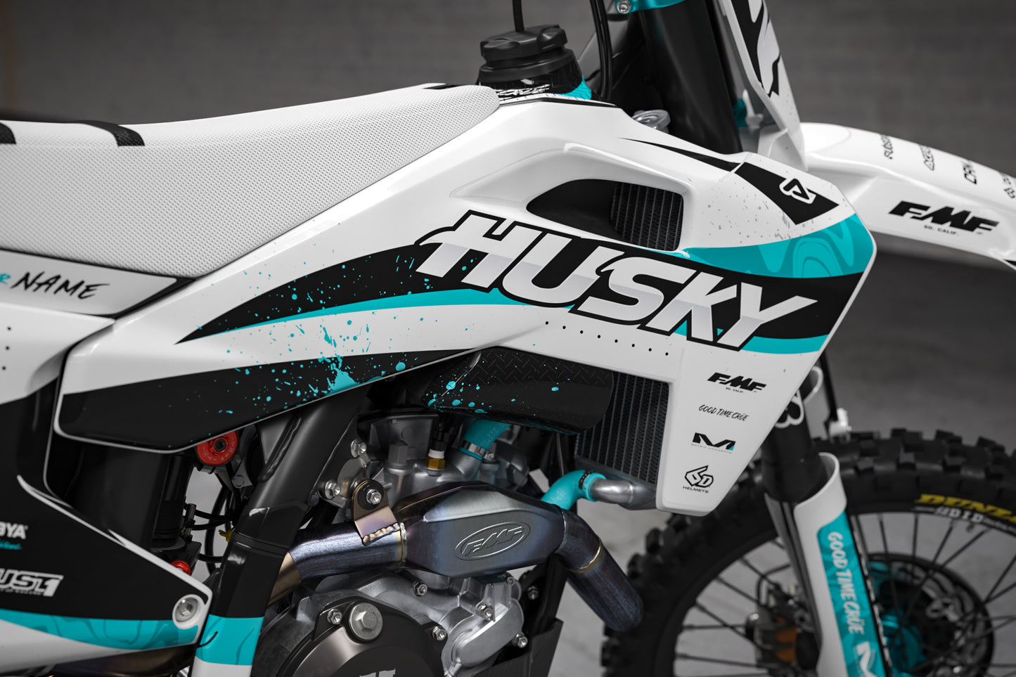 Husqvarna Tunis Graphics Kit - TC50 TC65 TC85 701 TC FC FS 125+