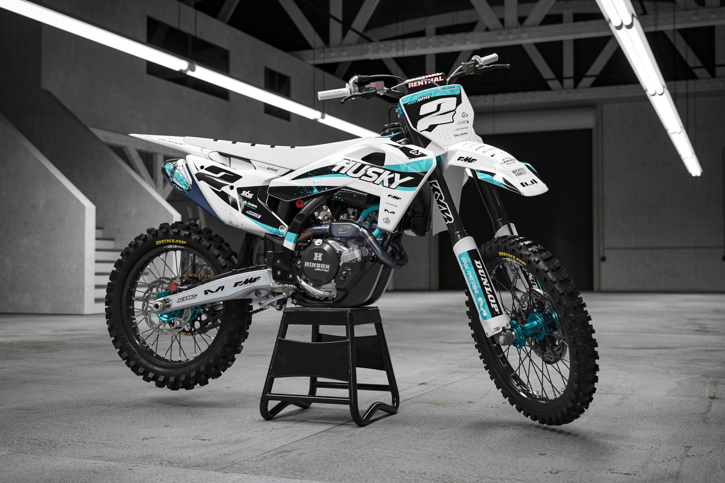 Husqvarna Tunis Graphics Kit - TC50 TC65 TC85 701 TC FC FS 125+