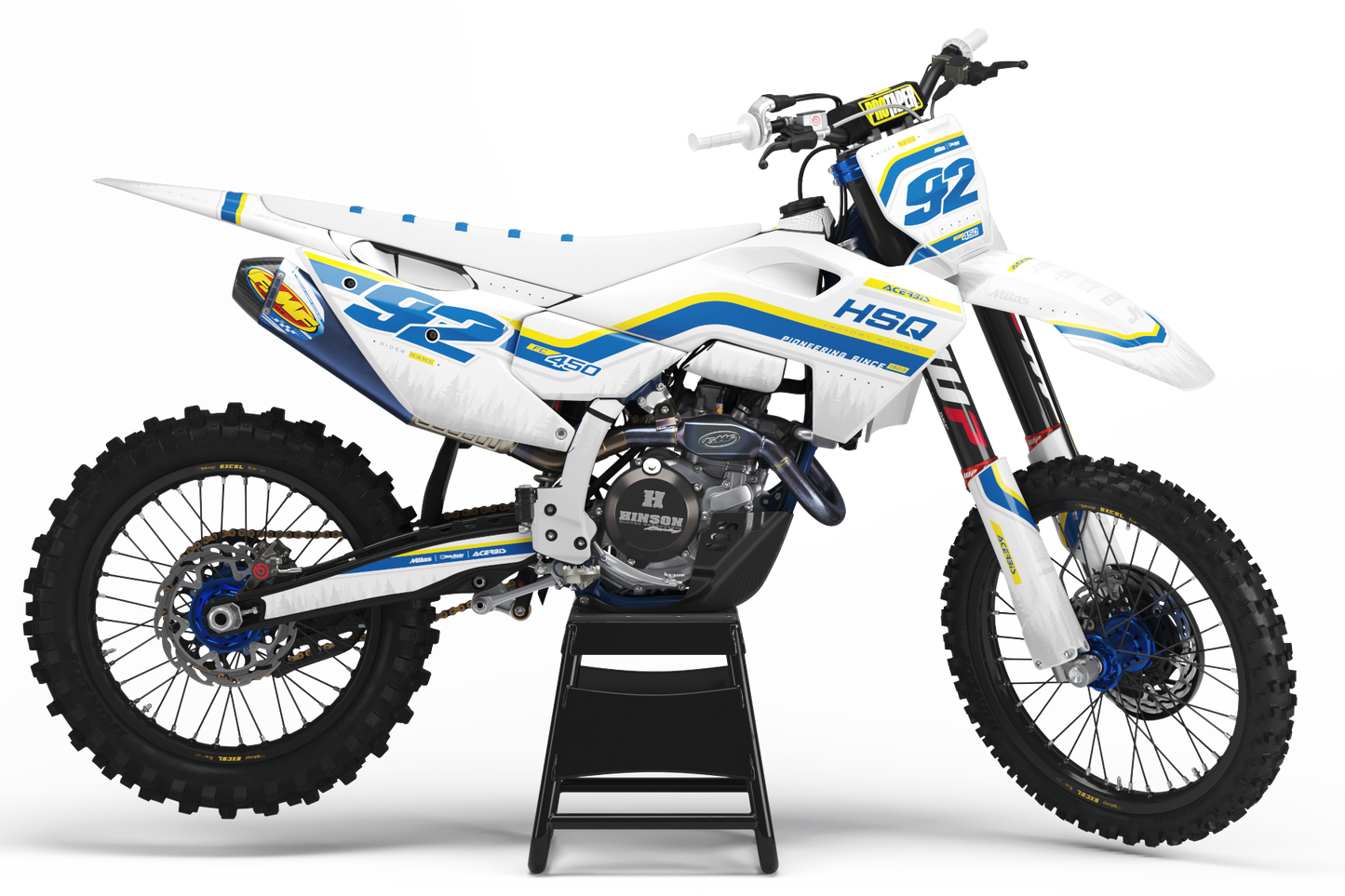 Husqvarna Uppsala Graphics Kit - TC50 TC65 TC85 701 TC FC FS 125+