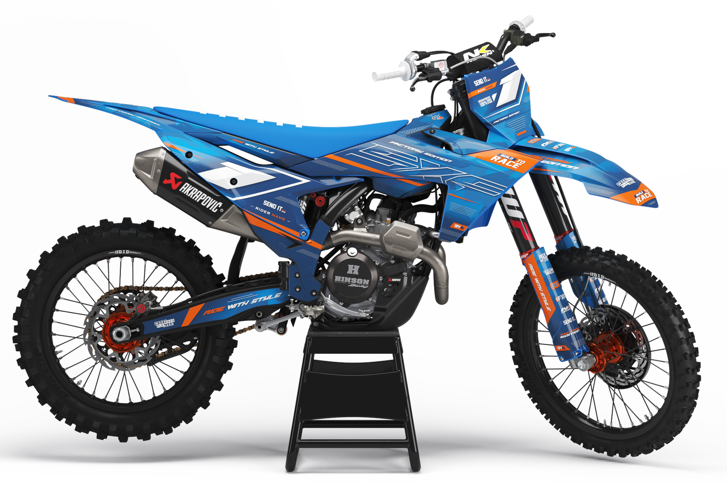 KTM Valencia Graphics Kit - SX50 SX65 SX85 SX SXF EXC XC EXCF Six Days 125+