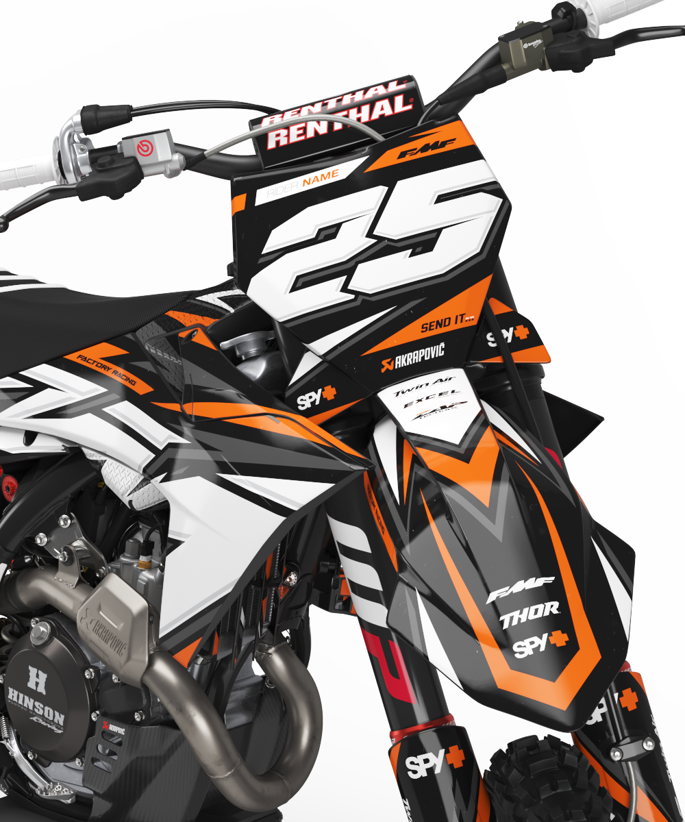 KTM Vancouver Graphics Kit - SX50 SX65 SX85 SX SXF EXC XC EXCF Six Days 125