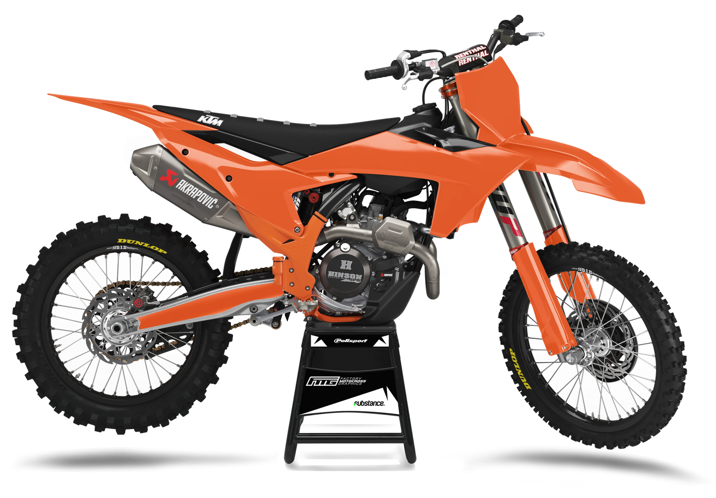 KTM Factory Style Custom Designed Graphics