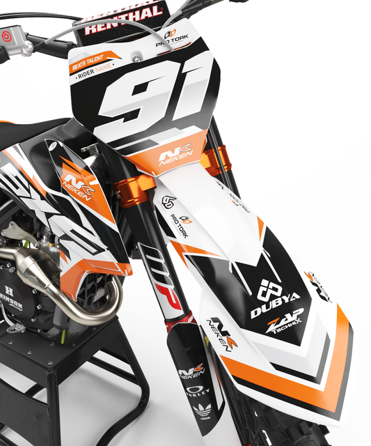 KTM Albuquerque Graphics Kit - SX50 SX65 SX85 SX SXF EXC XC EXCF Six Days 125
