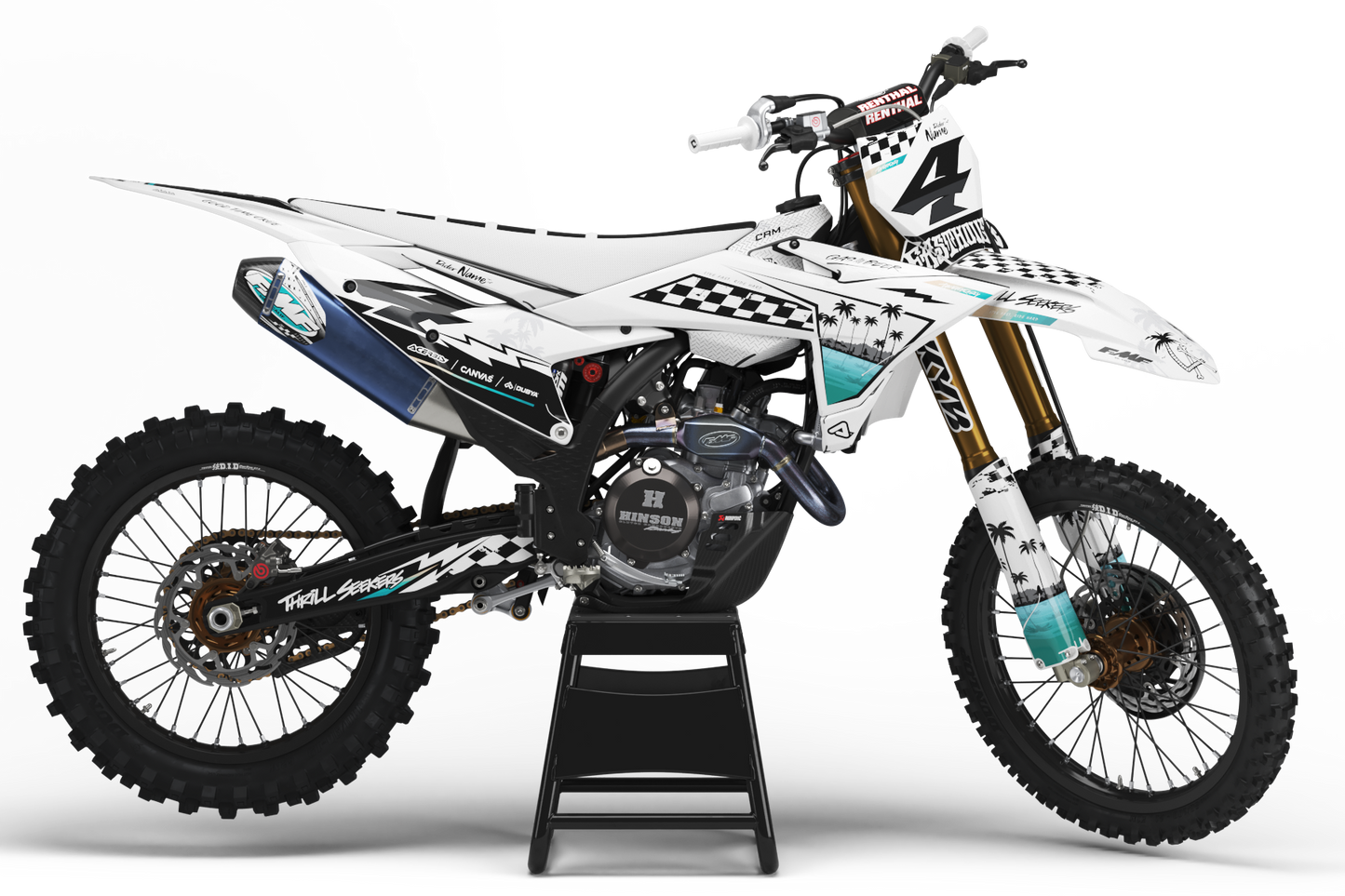 KTM Alexandria Graphics Kit - SX50 SX65 SX85 SX SXF EXC XC EXCF Six Days 125+