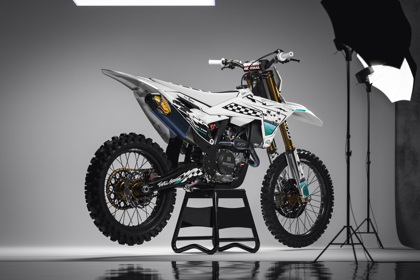 KTM Alexandria Graphics Kit - SX50 SX65 SX85 SX SXF EXC XC EXCF Six Days 125+