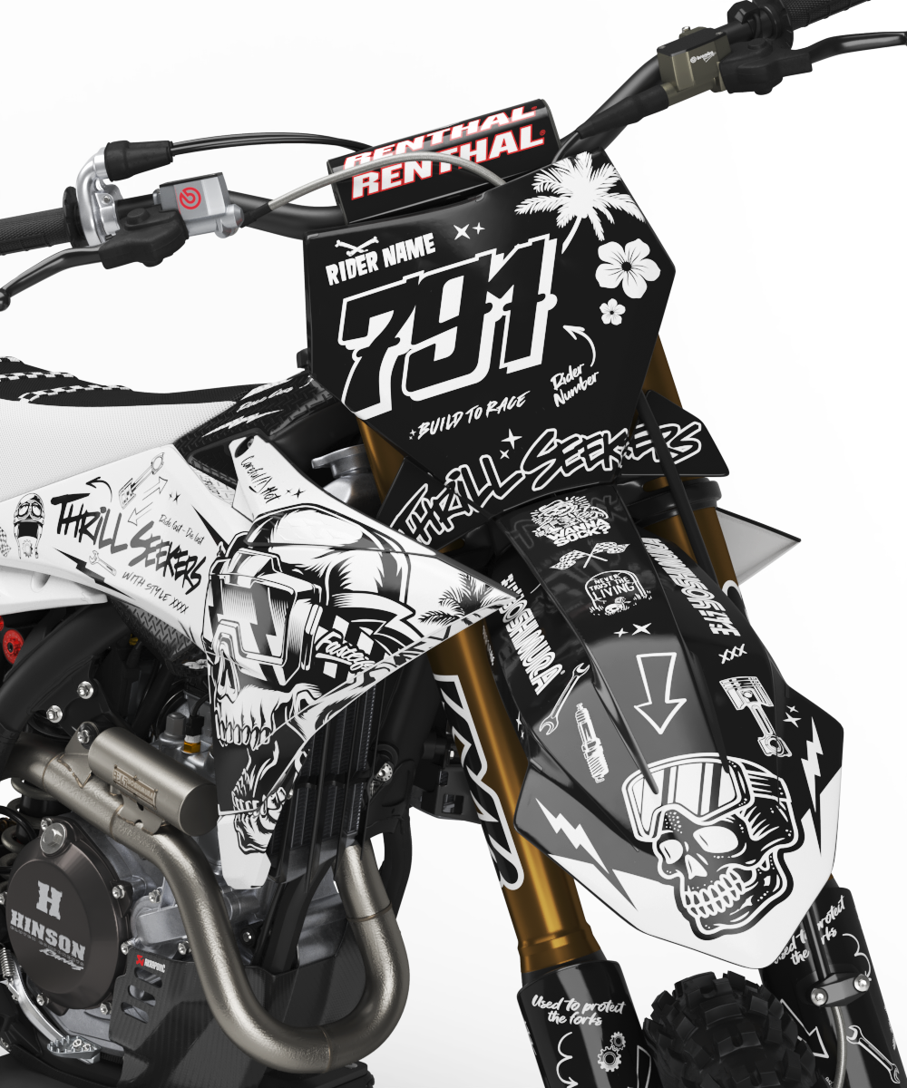 KTM Austin Graphics Kit - SX50 SX65 SX85 SX SXF EXC XC EXCF Six Days 125+