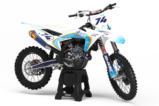 KTM Cream LB Graphics Kit - SX50 SX65 SX85 SX SXF EXC XC EXCF Six Days 125