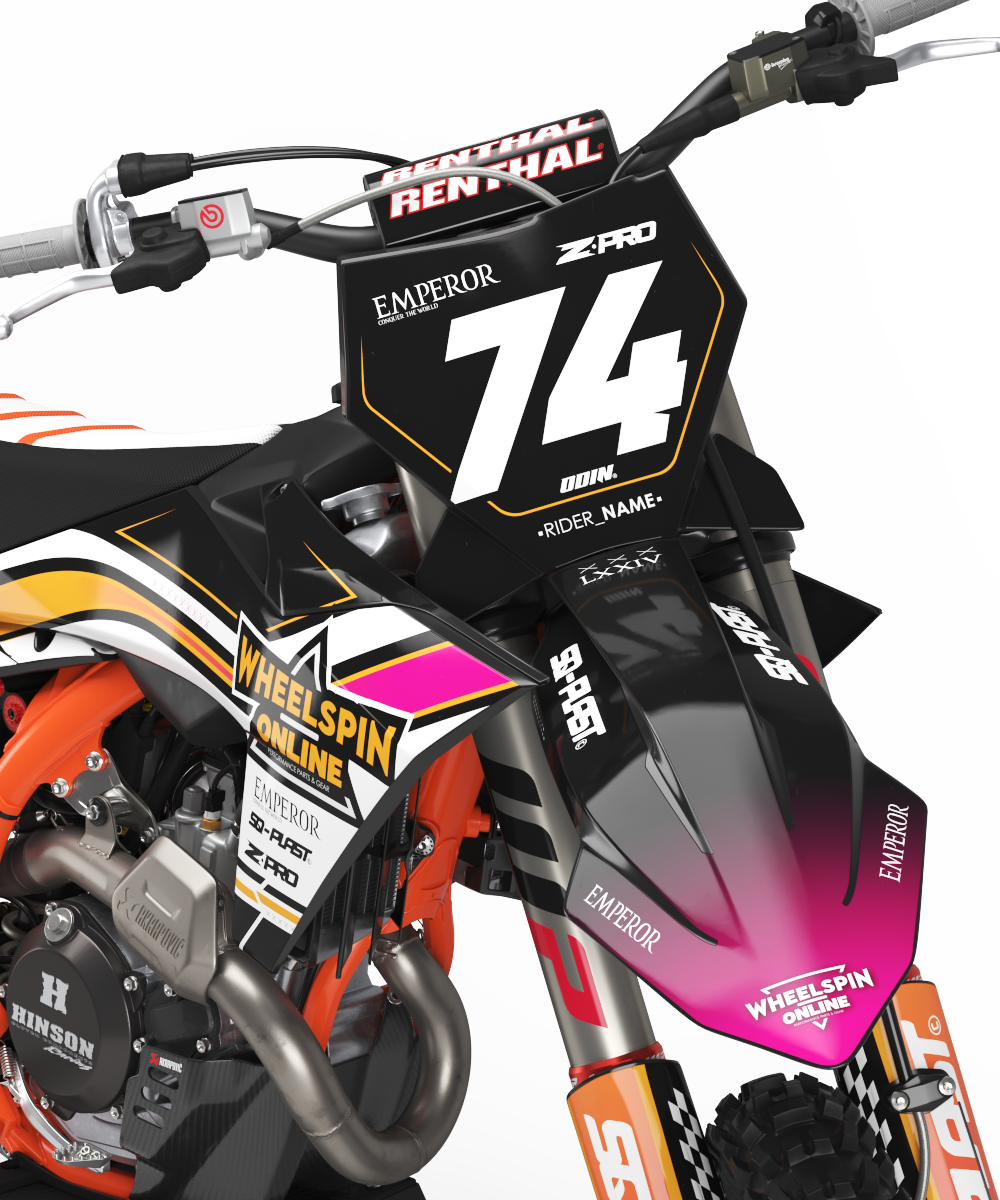 KTM Emperor Graphics Kit - SX50 SX65 SX85 SX SXF EXC XC EXCF Six Days 125+