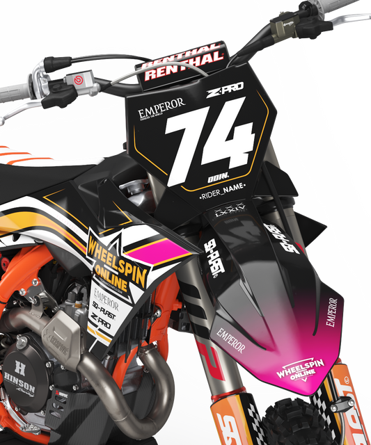 KTM Emperor Graphics Kit - SX50 SX65 SX85 SX SXF EXC XC EXCF Six Days 125+
