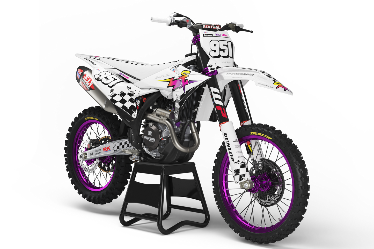 KTM Innsbruck Graphics Kit - SX50 SX65 SX85 SX SXF EXC XC EXCF Six Days 125+