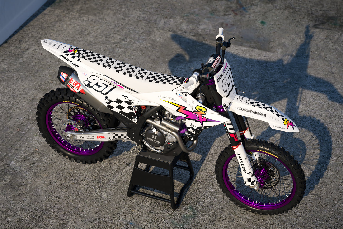 KTM Innsbruck Graphics Kit - SX50 SX65 SX85 SX SXF EXC XC EXCF Six Days 125+