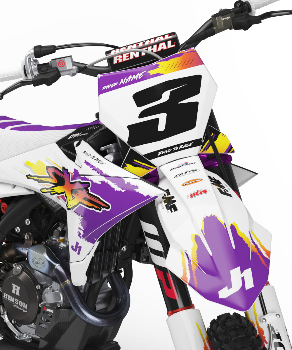 KTM Mattighofen Graphics Kit - SX50 SX65 SX85 SX SXF EXC XC EXCF Six Days 125+