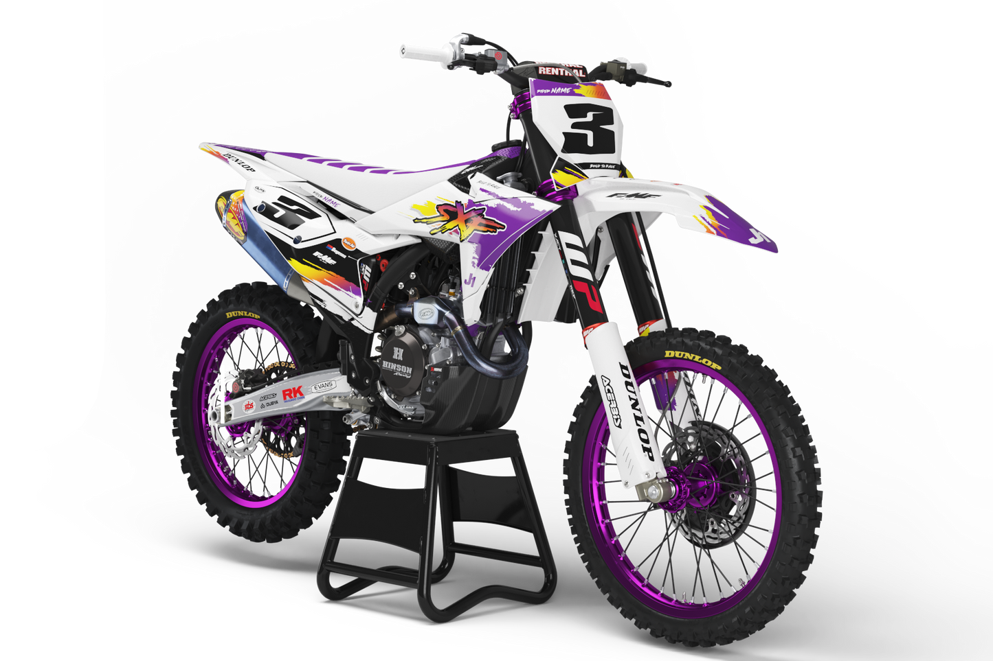 KTM Mattighofen Graphics Kit - SX50 SX65 SX85 SX SXF EXC XC EXCF Six Days 125+