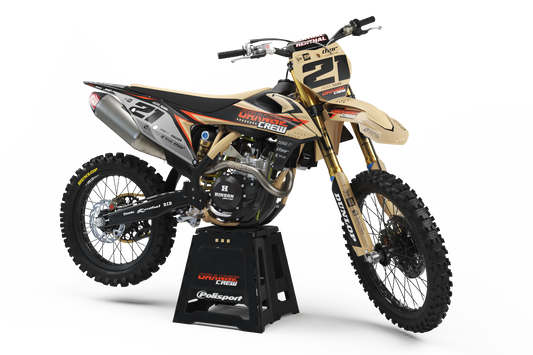 KTM Orange Crew Graphics Kit - SX50 SX65 SX85 SX SXF EXC XC EXCF Six Days 125+