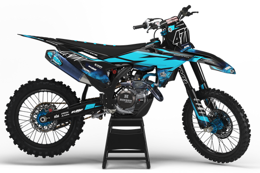 KTM Sassari Graphics Kit - SX50 SX65 SX85 SX SXF EXC XC EXCF Six Days 125+