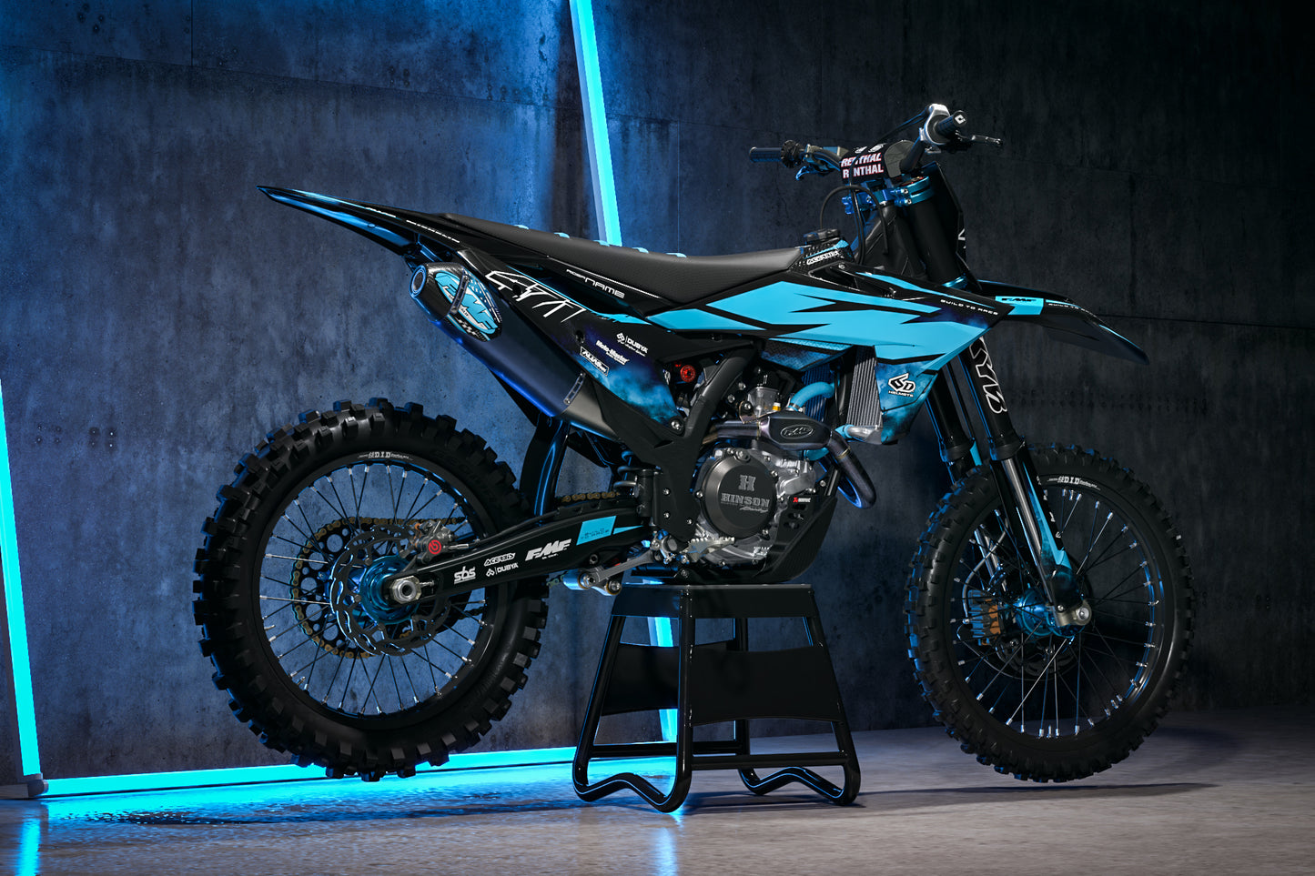 KTM Sassari Graphics Kit - SX50 SX65 SX85 SX SXF EXC XC EXCF Six Days 125+