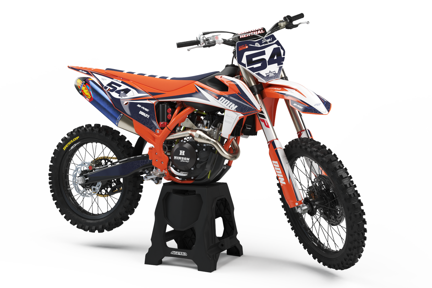 KTM Technical Graphics Kit - SX50 SX65 SX85 SX SXF EXC XC EXCF Six Days 125+