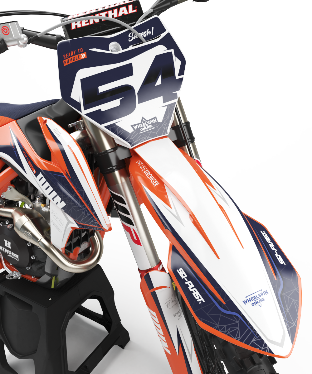 KTM Technical Graphics Kit - SX50 SX65 SX85 SX SXF EXC XC EXCF Six Days 125+
