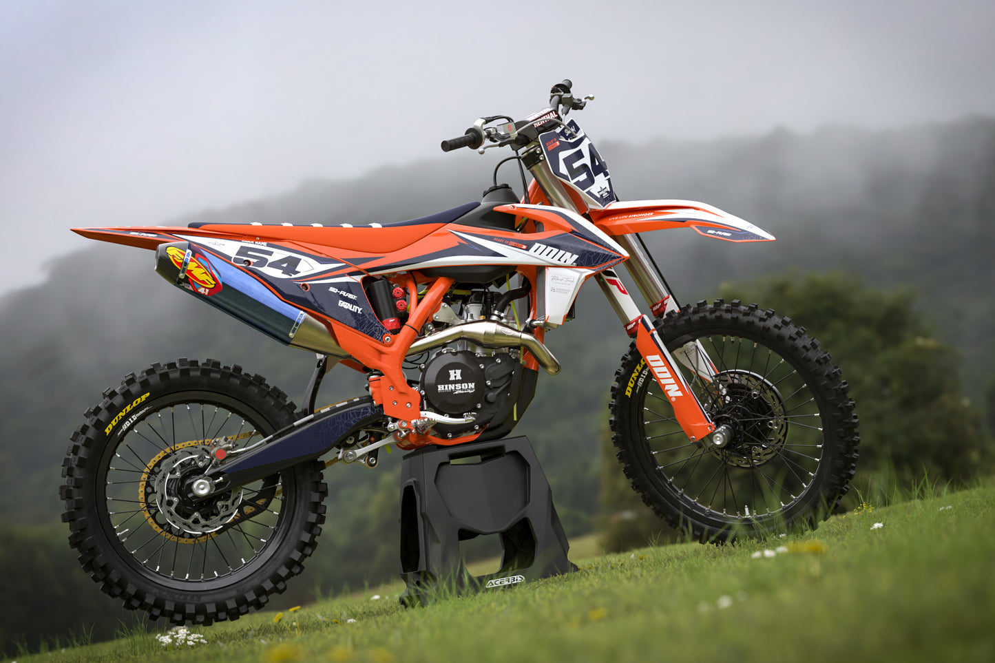 KTM Technical Graphics Kit - SX50 SX65 SX85 SX SXF EXC XC EXCF Six Days 125+