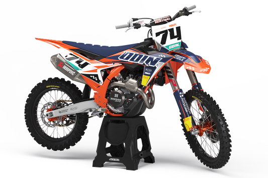 KTM Thunder Graphics Kit - SX50 SX65 SX85 SX SXF EXC XC EXCF Six Days 125+