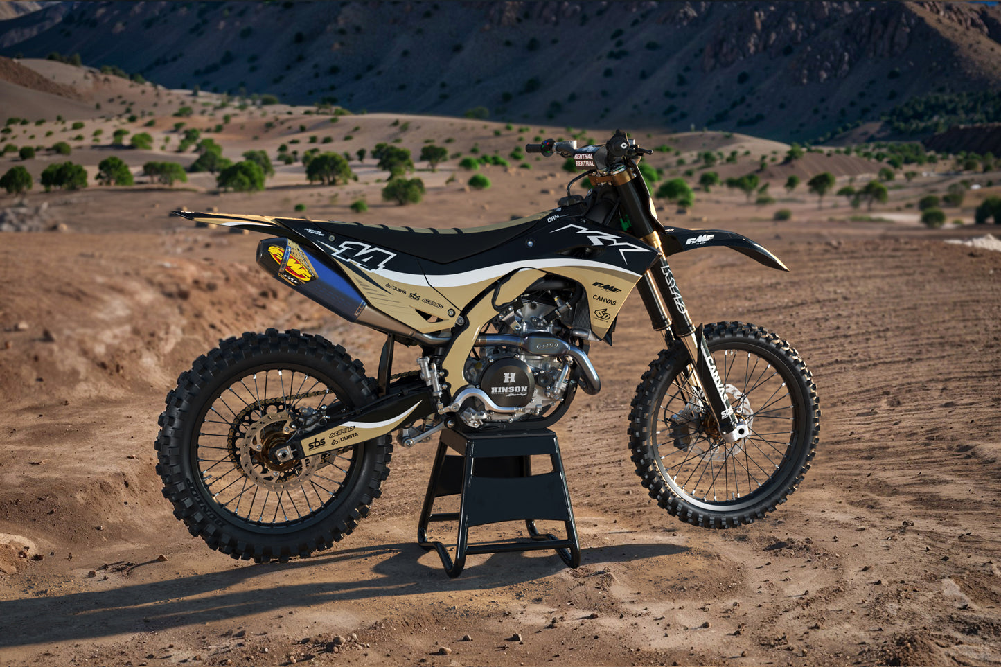 Kawasaki Alexandria Graphics Kit - KX65 KX85 KLX110 KX125 KX250 KX250F KX450F